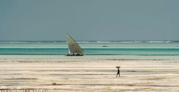 Lamu Dhow - A1 Premium Canvas Print